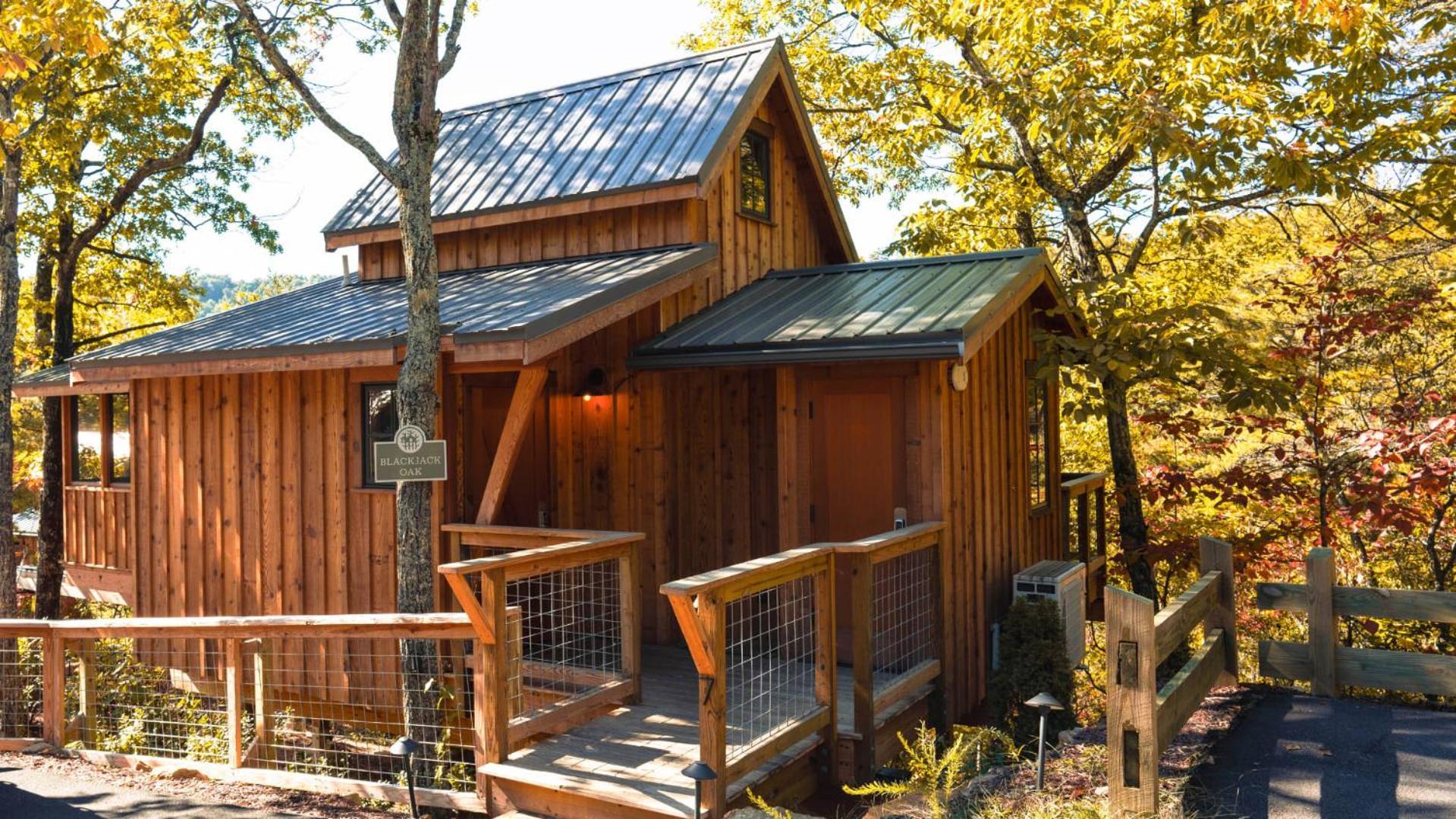 The Blackjack Oak In Treehouse Grove At Norton Creek Gatlinburg Zewnętrze zdjęcie