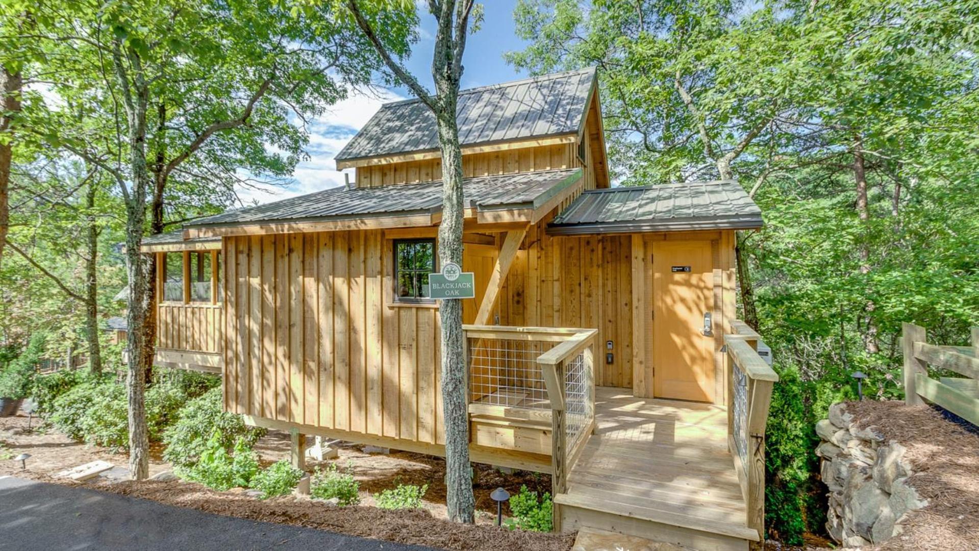 The Blackjack Oak In Treehouse Grove At Norton Creek Gatlinburg Zewnętrze zdjęcie
